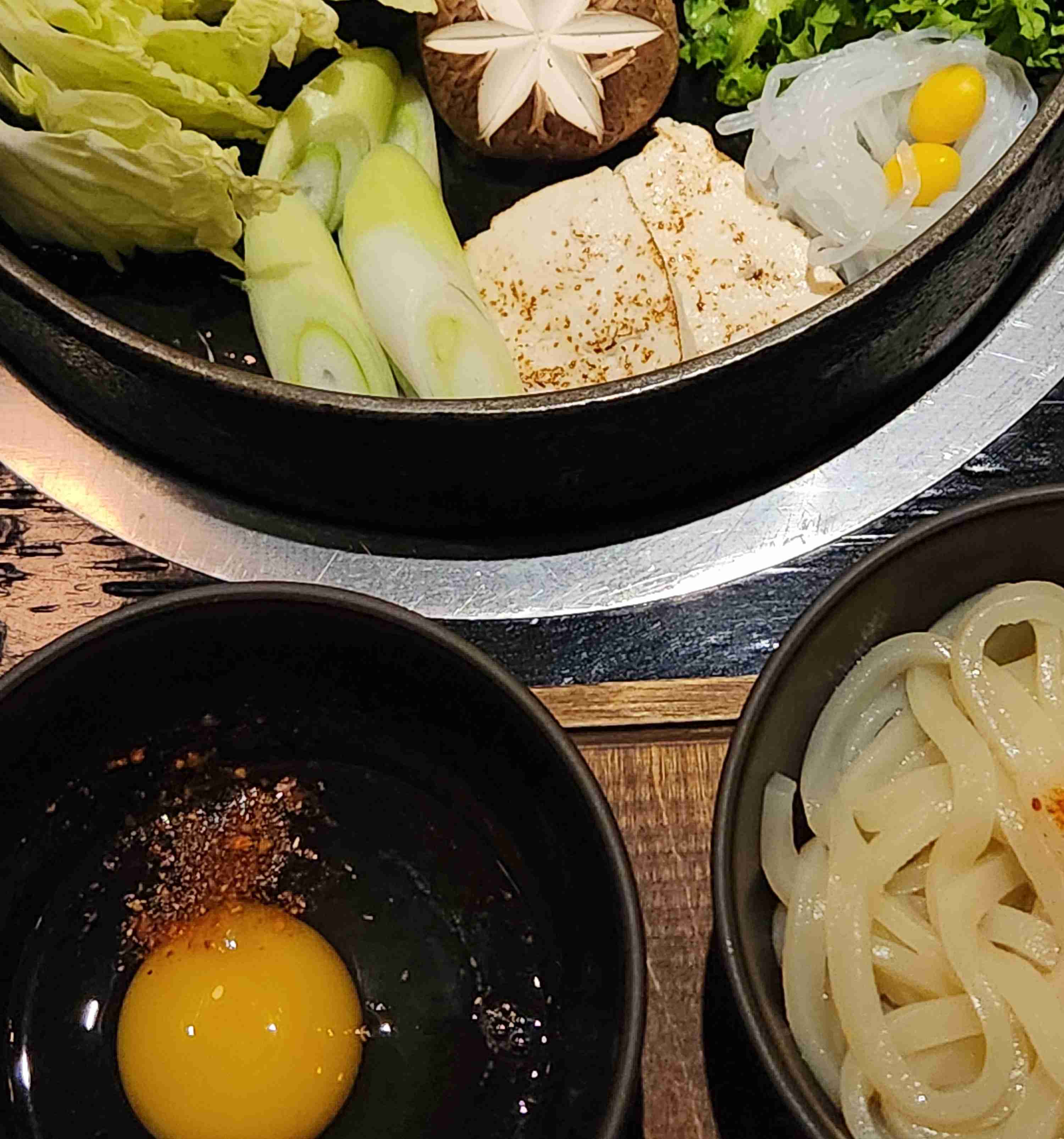 Sukiyaki of Sukidang at Daeheung, Mapo-gu